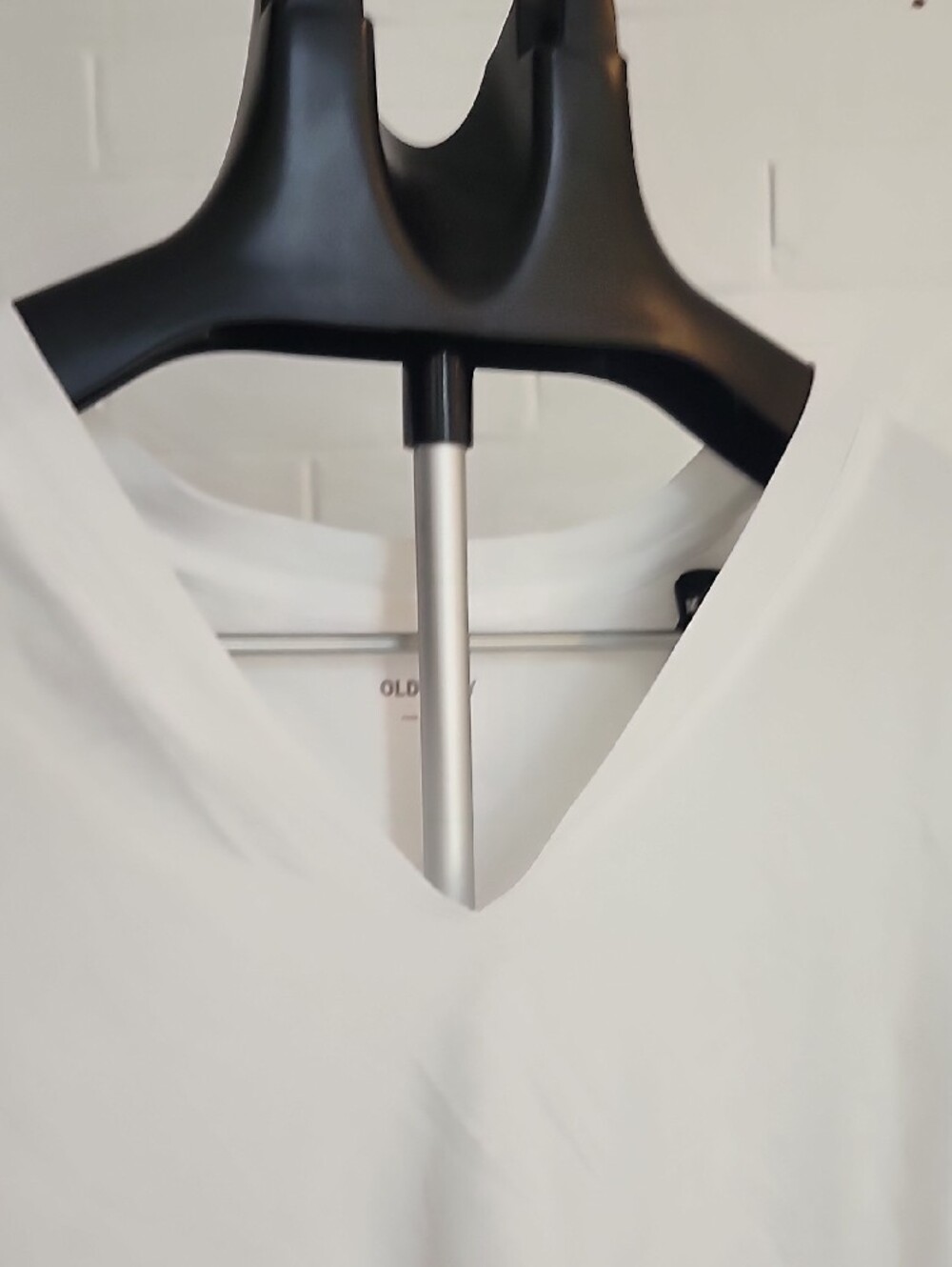 Old Navy White Tshirt, Large - Picture 3 of 6